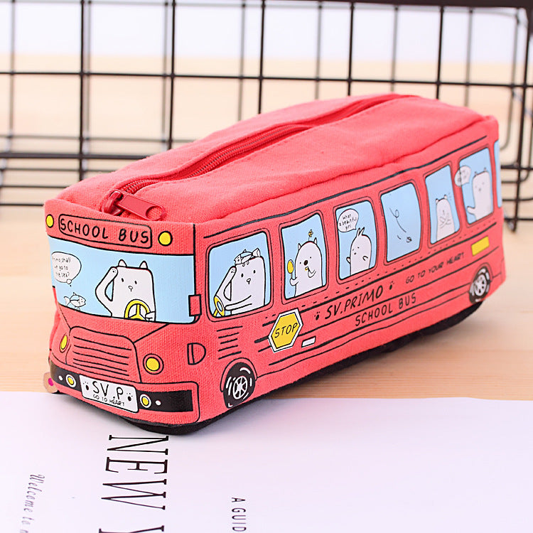 Student Bus Pencil Case