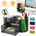 Metal Mesh Pencil Holder - Desk Organizer