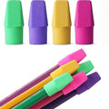 Colorful Pencil Cap Erasers - Pack of 30