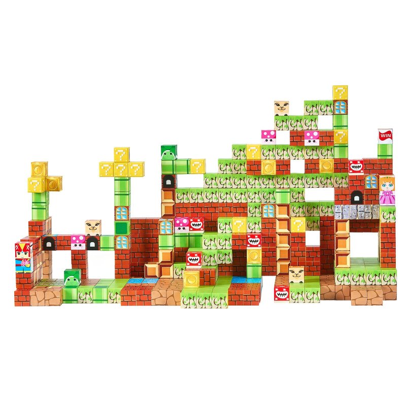 Magnetic Blocks - 100 Piece STEM Montessori Set