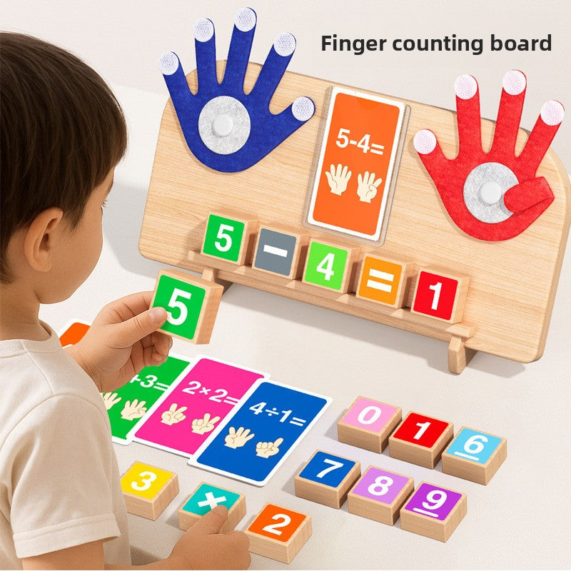 Cpcce Kidsren's Montessori Early Education Finger Arithmetic Games
