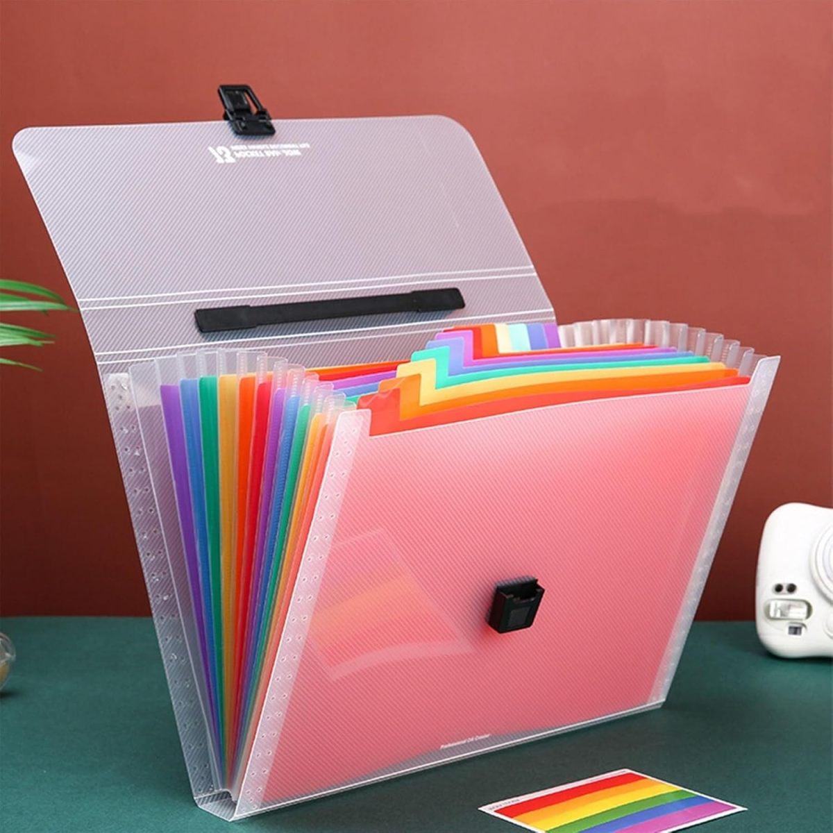 Accordion File Organizer - 13 Pockets