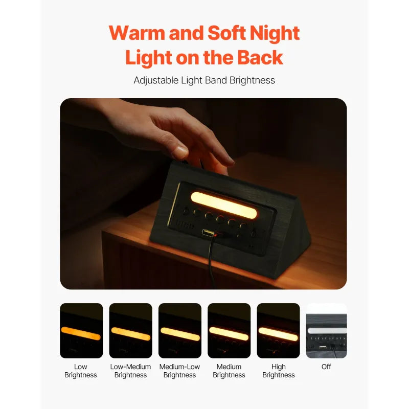 Digital Alarm Clock - features