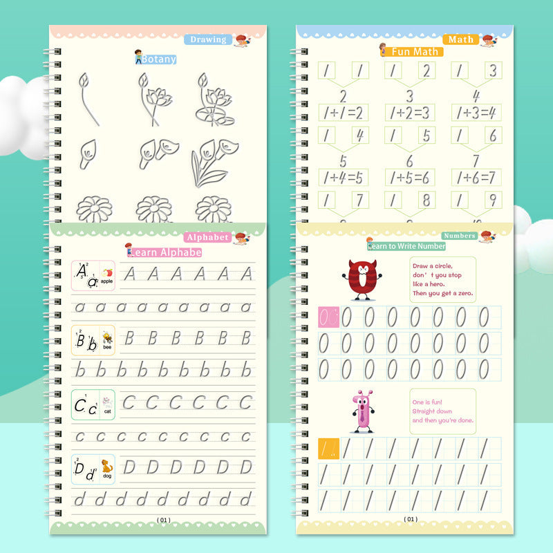 Handwriting Practice Book - pages